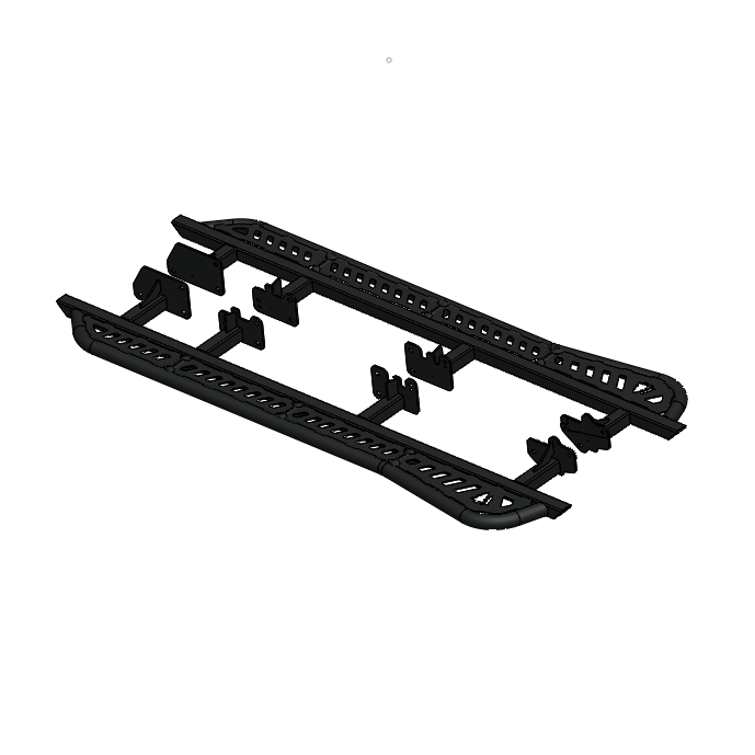 Greenlane Offroad Aluminum Sliders w/ Bump Out for 2024+ Tacoma Access Cab