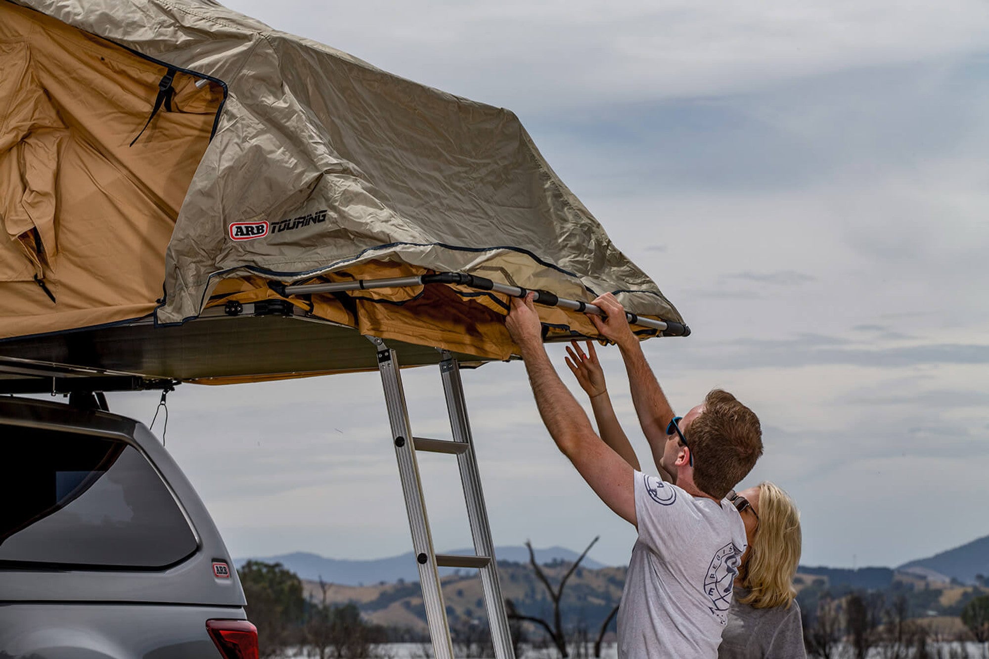 ARB Simpson III Rooftop Tent / Annex Combo (803804)