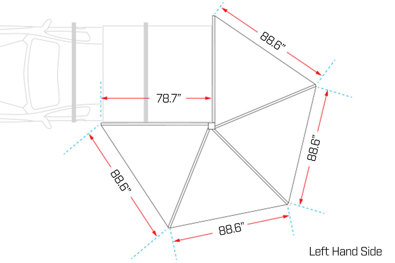 Ironman 4x4 Deltawing 270 Awning