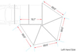 Ironman 4x4 Deltawing 270 Awning