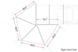Ironman 4x4 Deltawing 270 Awning