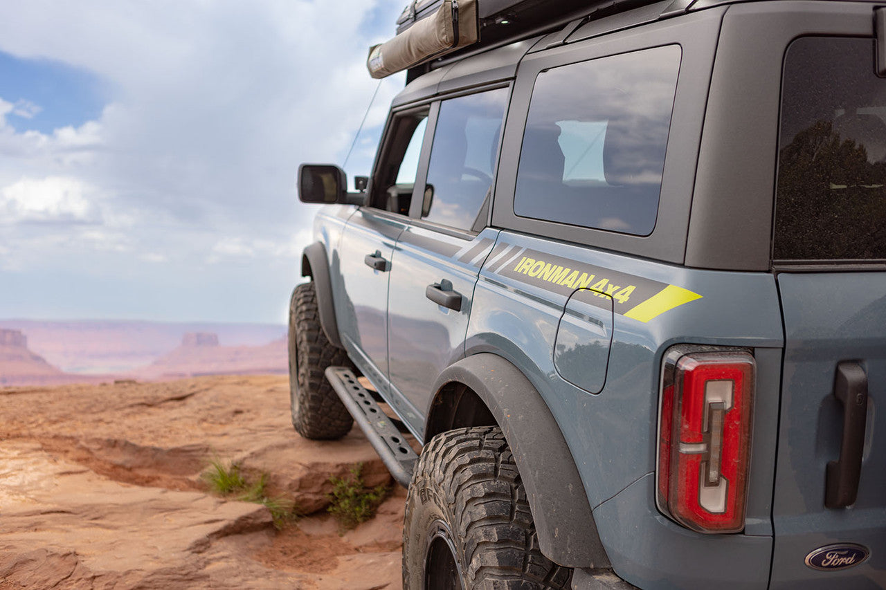 Ironman 4x4 Raid Heavy Duty Side Steps for 2021+ Bronco