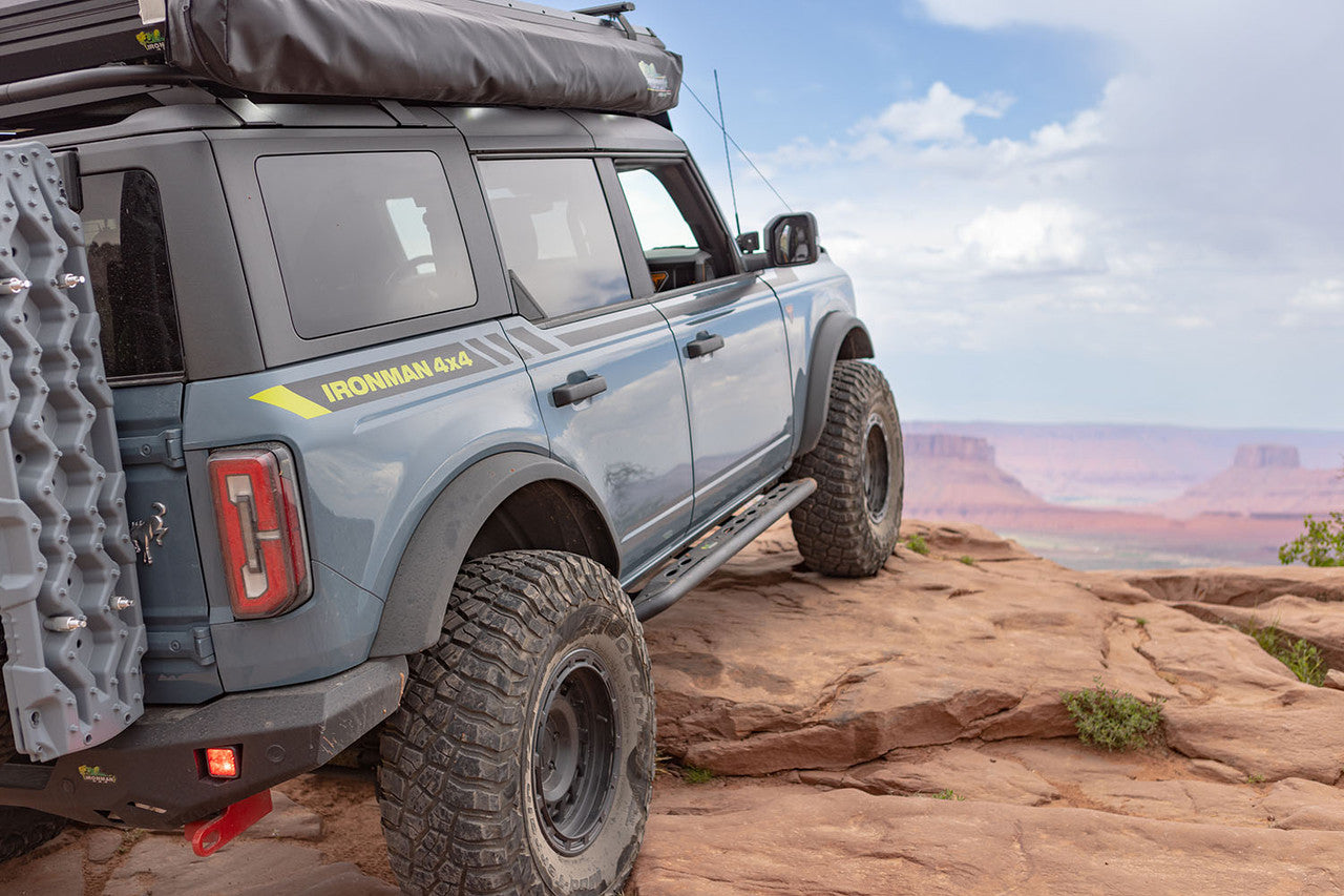 Ironman 4x4 Raid Heavy Duty Side Steps for 2021+ Bronco