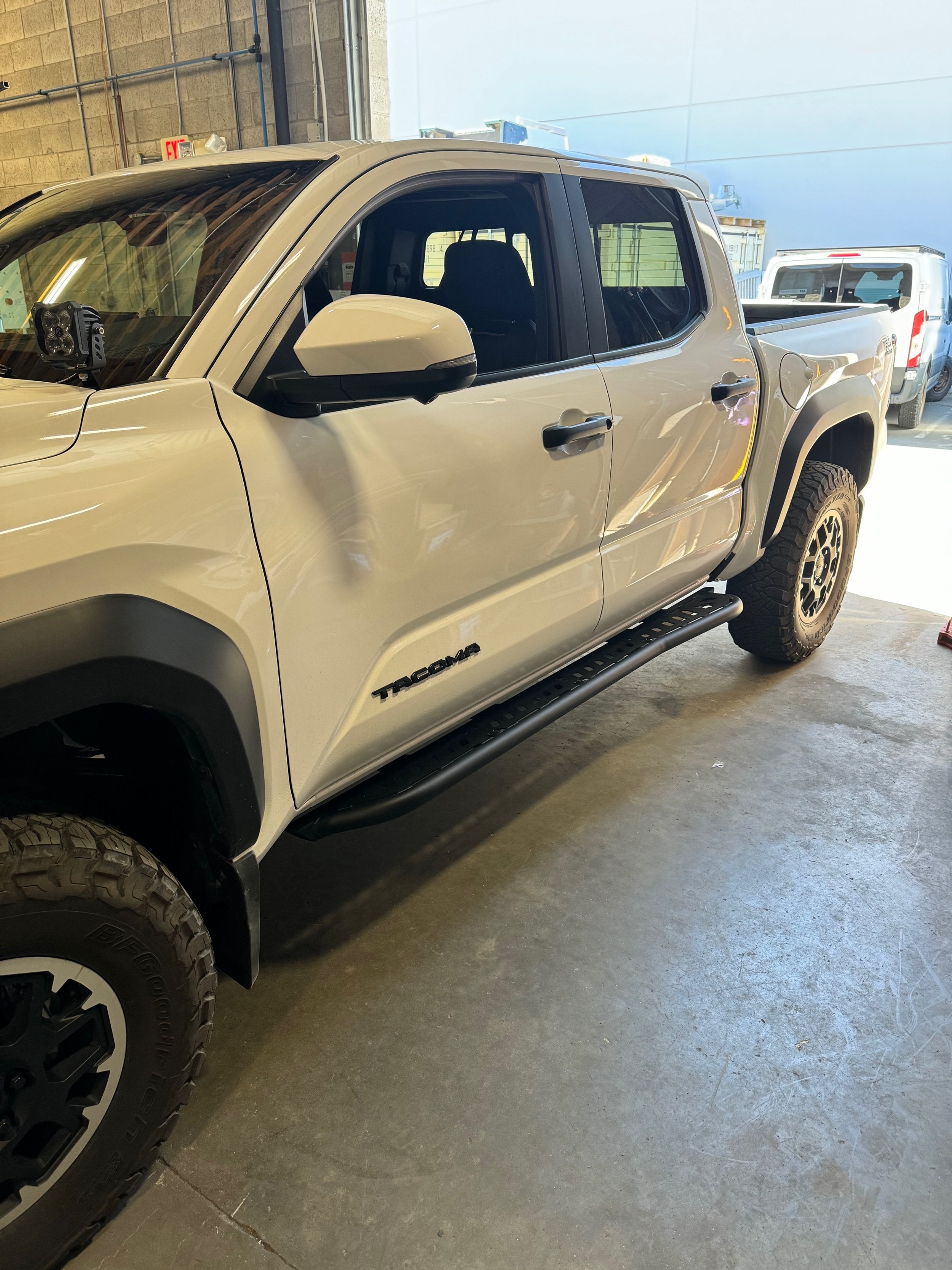 Greenlane Offroad Aluminum Sliders w/ Bump Out for 2024+ Tacoma Access Cab