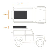 Darche Hi-View 1800 RTT (71" Super Queen)