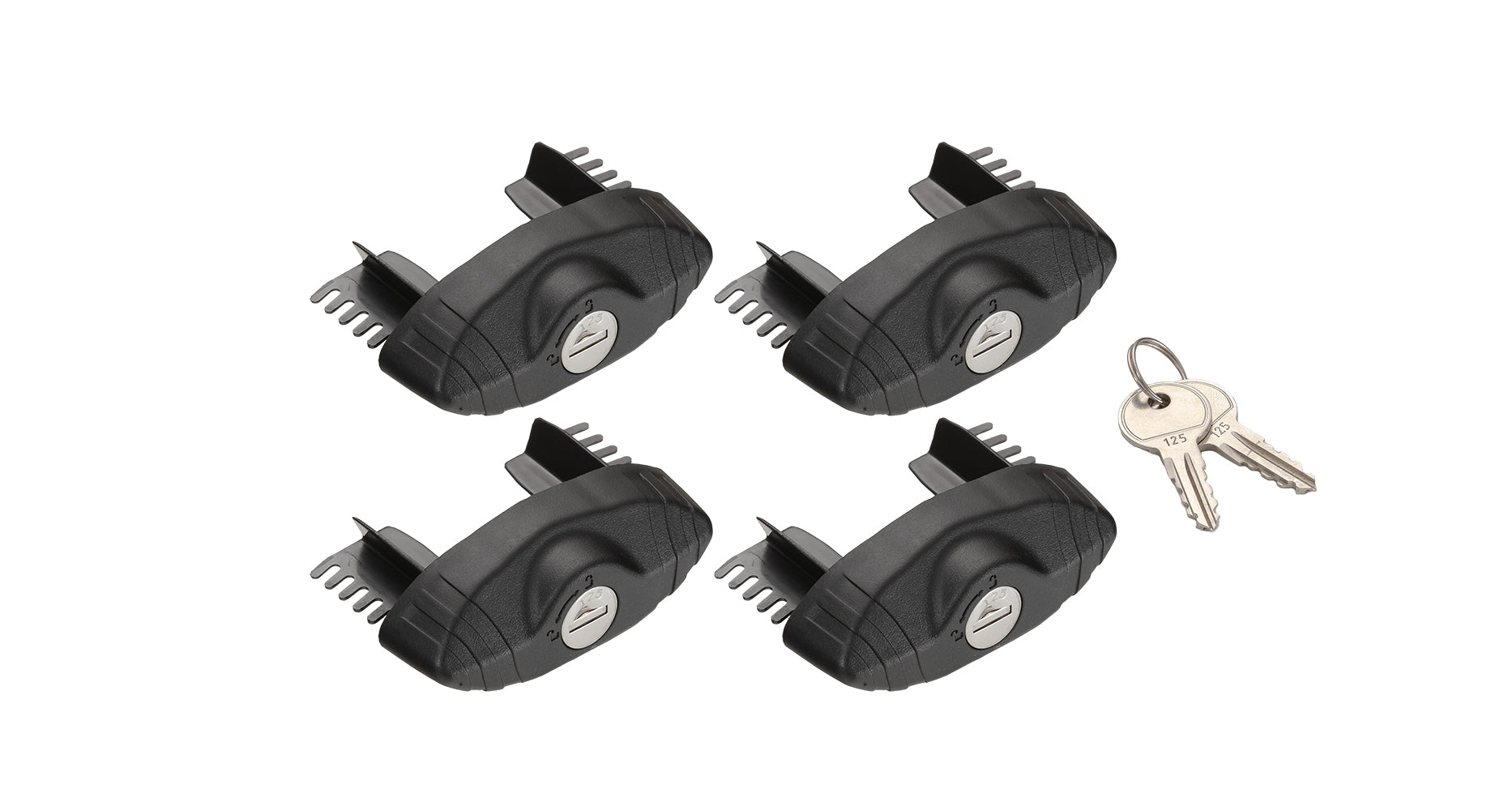 Rhino-Rack Vortex Locking End Caps (X4) - VA-LEC4