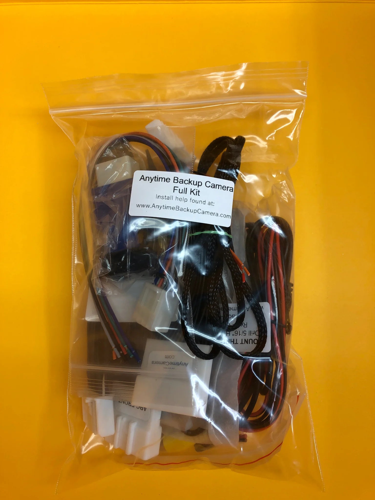 Anytime Backup and Front Camera Kit (2014 to 2019)