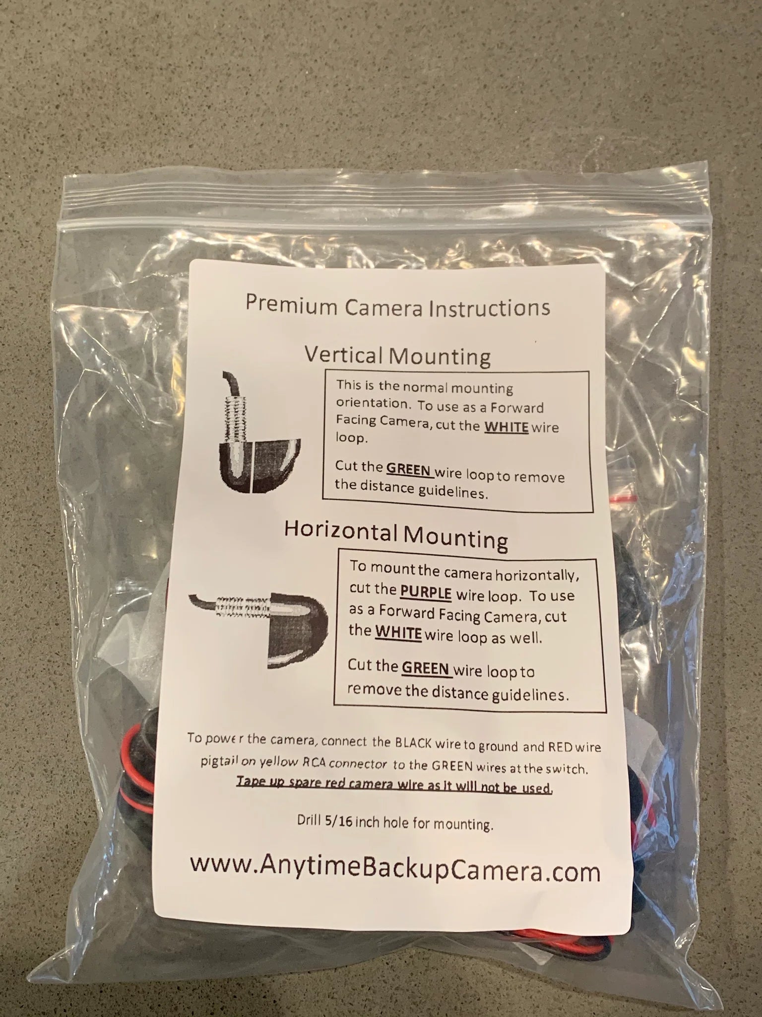 Anytime Backup and Front Camera Kit (2014 to 2019)