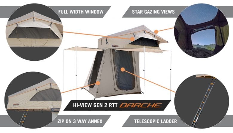 Darche Hi-View 1400 RTT (55" Double)