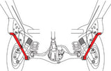 SPC Rear Lower Control Arms for 1996-2002 4Runner (25945)