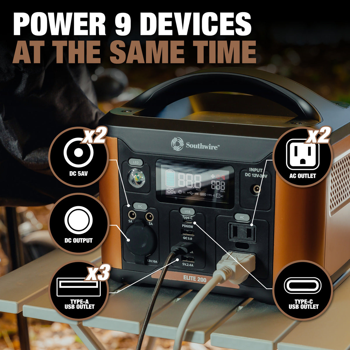 Southwire Elite 200 Series Portable Power Station - 53250