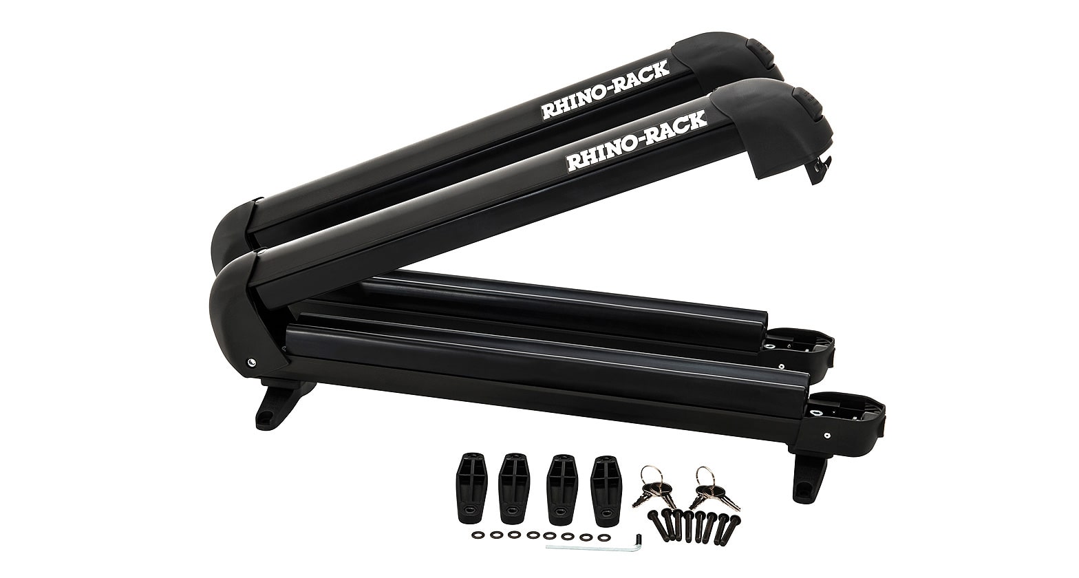 Rhino-Rack Ski And Snowboard Carrier - 4 Skis Or 2 Snowboards - 574