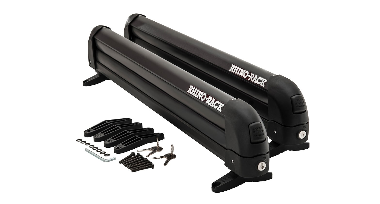 Rhino-Rack Ski And Snowboard Carrier - 4 Skis Or 2 Snowboards - 574