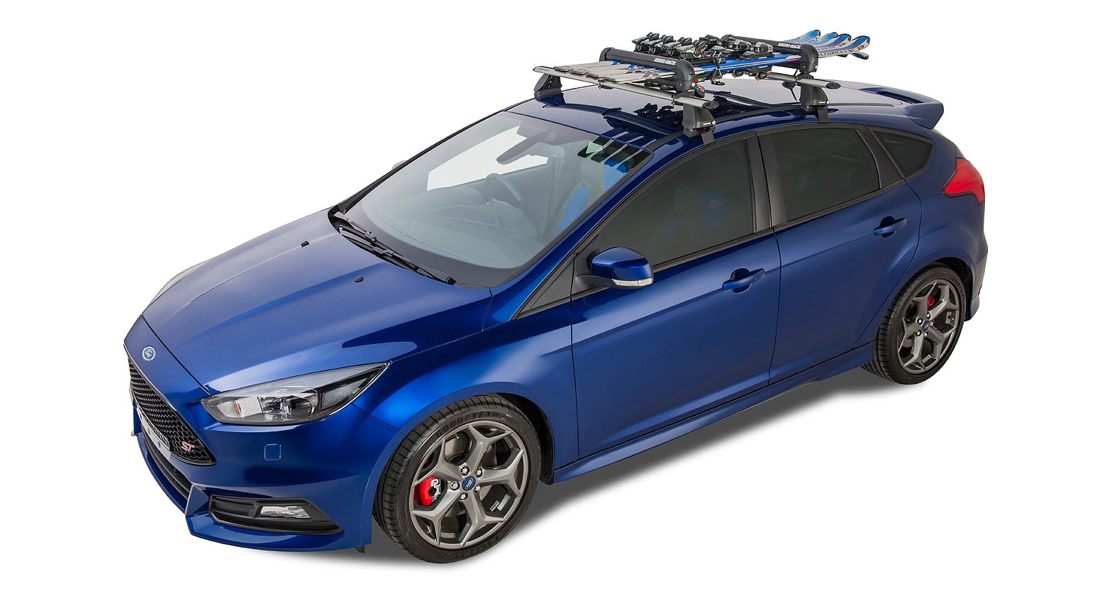 Rhino-Rack Ski And Snowboard Carrier - 4 Skis Or 2 Snowboards - 574