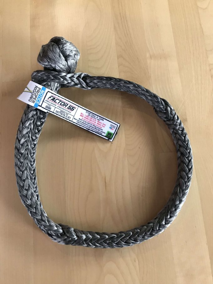 Factor 55 7/16" Standard Duty Soft Shackle