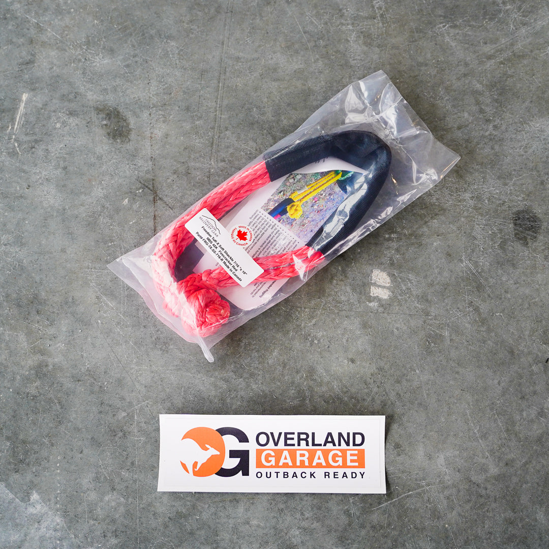 Freedom Recovery Gear Tuff-X 7/16" x 10" Soft Shackle MBS 45K