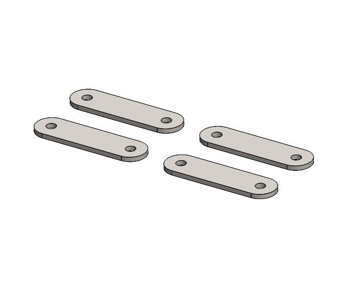 Greenlane Offroad Roof Rack Cross Bar Tent Bracket Set - 2016+ Tacoma