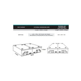 Dobinsons Dual Roller Rear Drawer System for GX460/470, 4Runner & Prado 120/150 with Fridge Slide (RD80-1001)