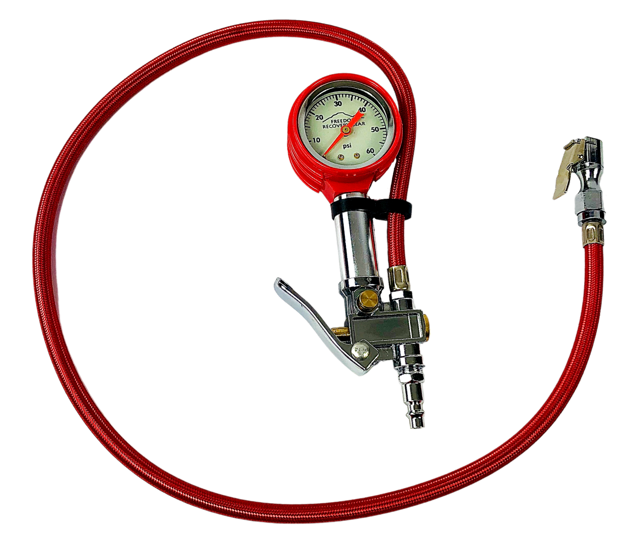 Freedom Recovery Gear EZ-Rapid Tire Inflator with Gauge