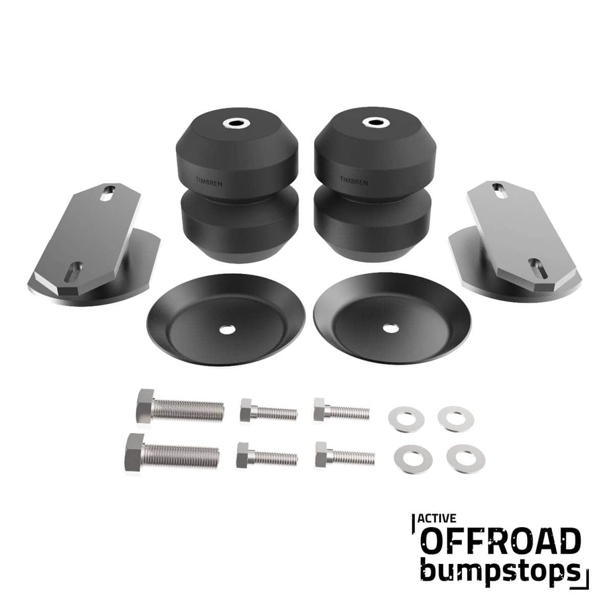 Timbren Rear Active Off-Road Bumpstops - 2003-2024 4Runner, GX460/470m FJ Cruiser, Land Cruiser 100 & Prado 120/150 Series (ABSTORSEQ)