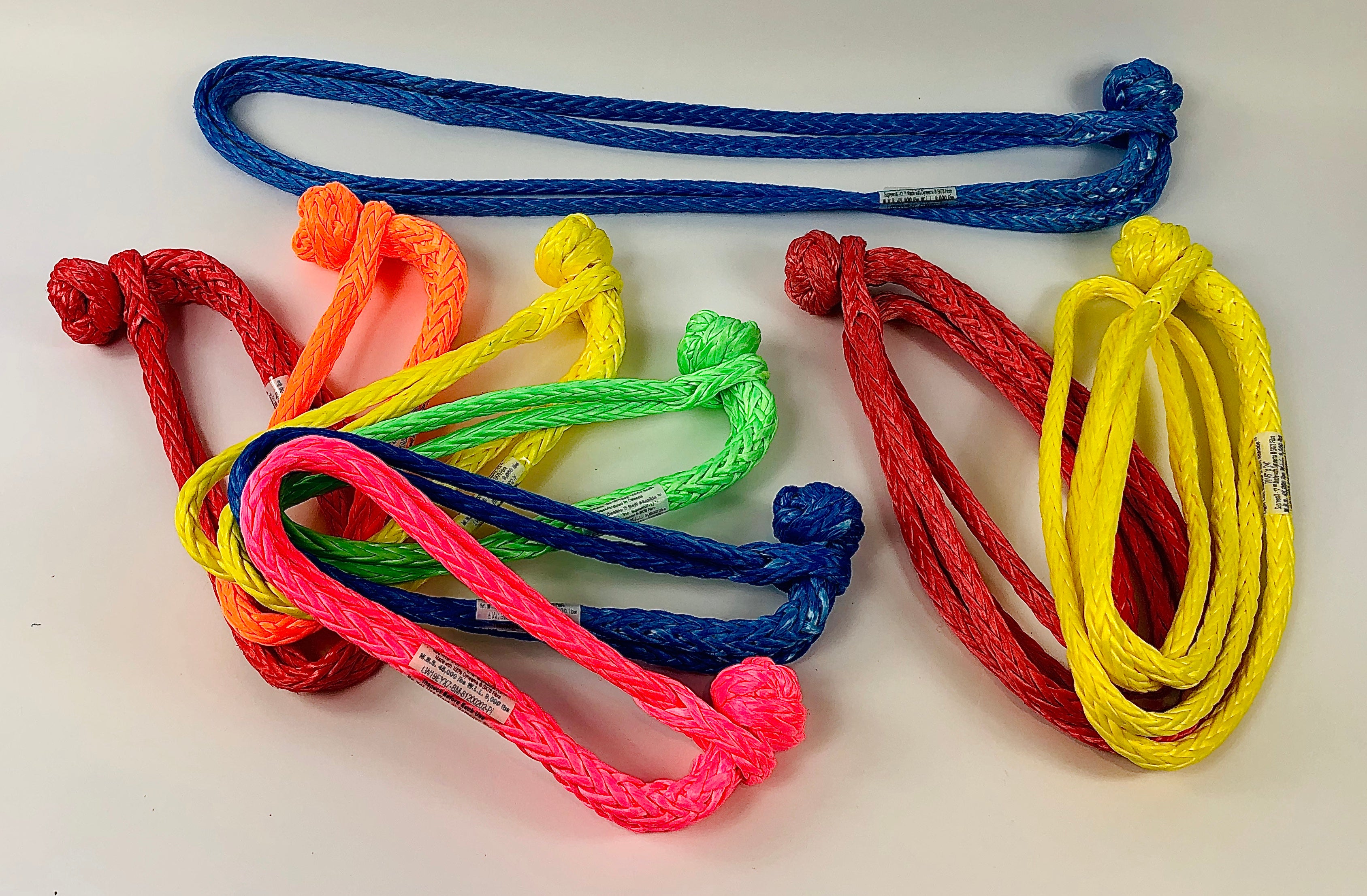 Freedom Recovery Gear Light Link Double D Soft Shackle 7/16" x 24" MBS 45K