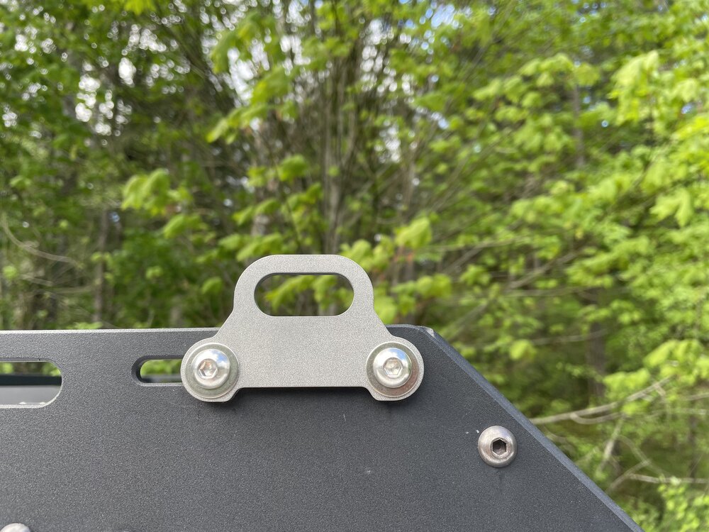 Greenlane Offroad Stainless Steel Roof Rack Tie Down Bracket Kit