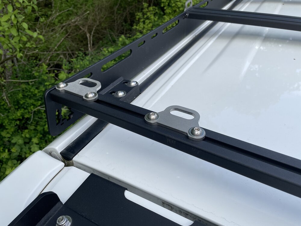 Greenlane Offroad Stainless Steel Roof Rack Tie Down Bracket Kit