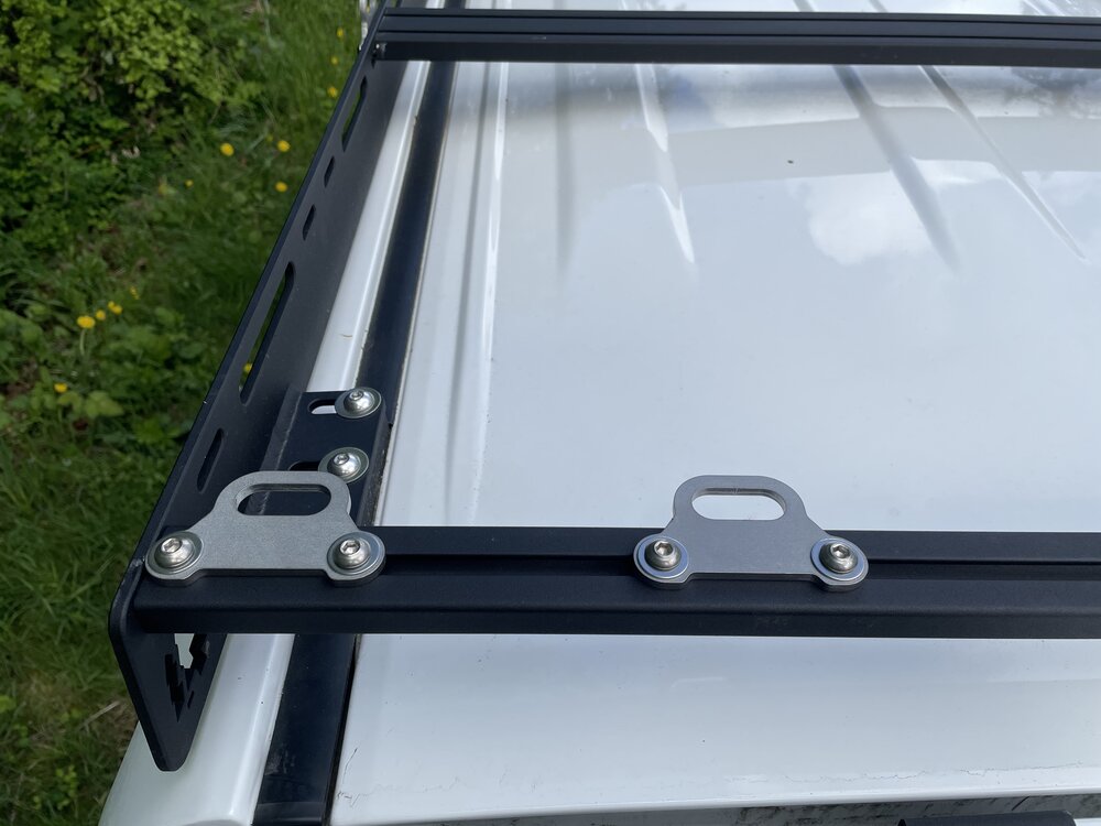 Greenlane Offroad Stainless Steel Roof Rack Tie Down Bracket Kit