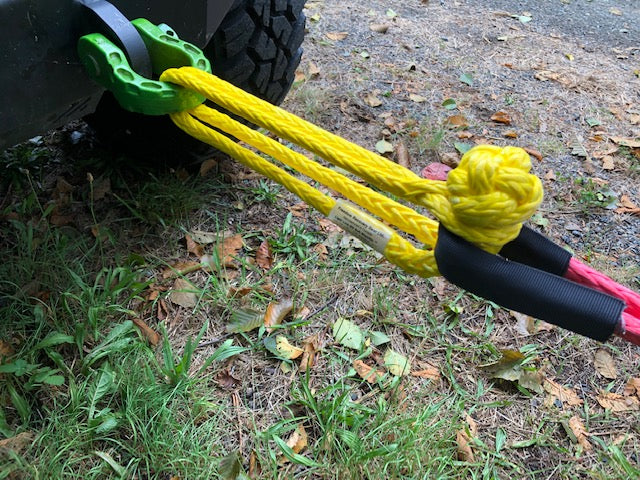 Freedom Recovery Gear Light Link Double D Soft Shackle 7/16" x 24" MBS 45K