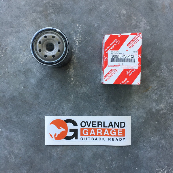 Toyota OEM Oil Filter (90915YZZD3) Overland Garage