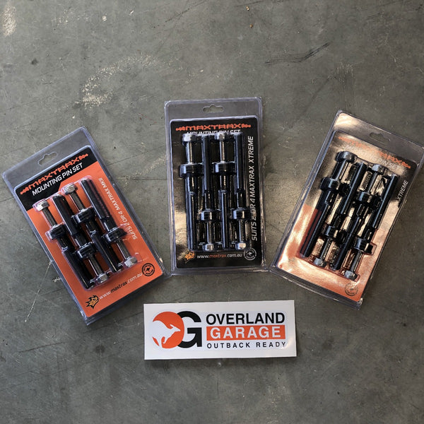 MAXTRAX Mounting Pin Set – Overland Garage