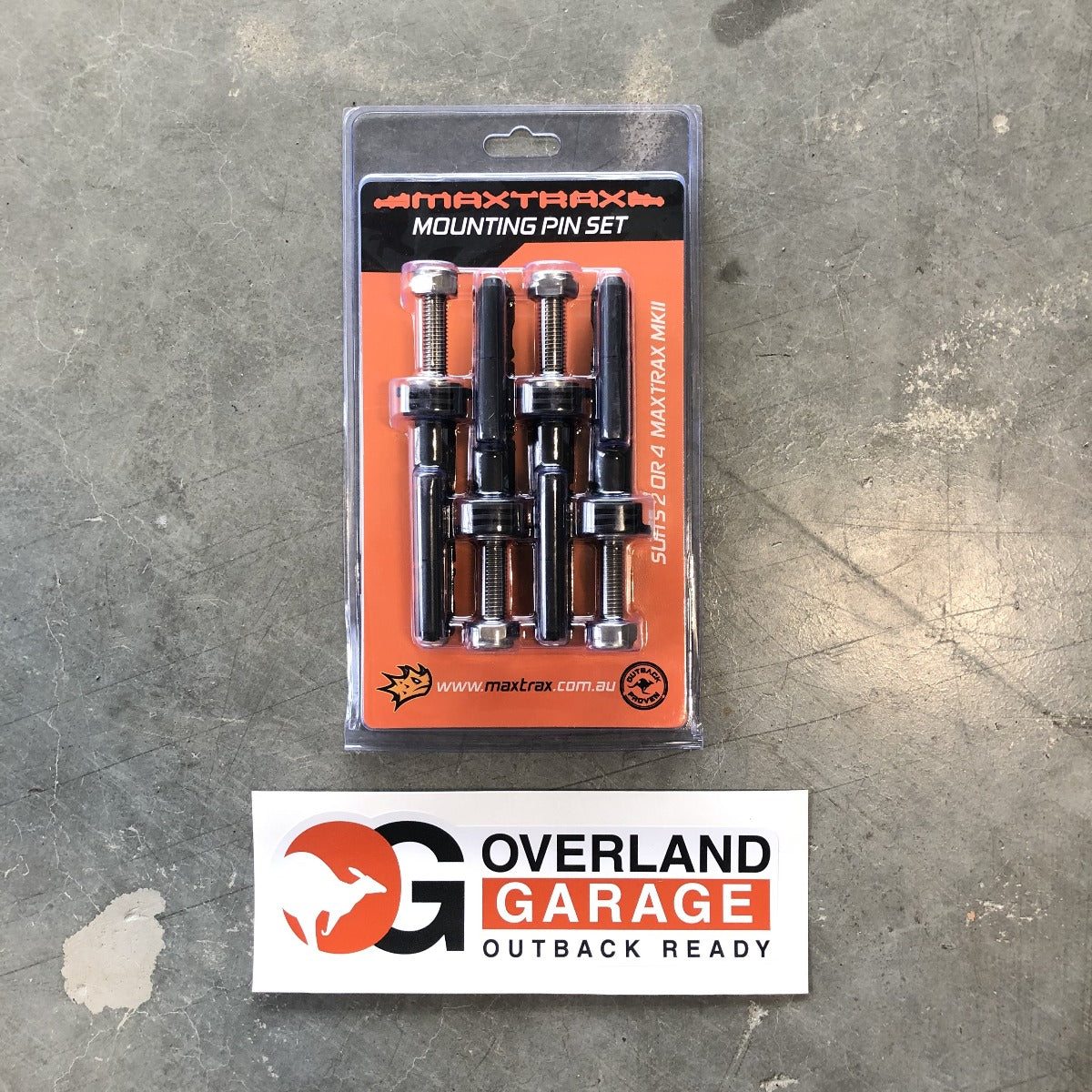 MAXTRAX Mounting Pin Set