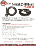 Nitro Gear & Axle Ring & Pinion 9.5" 4.88 Ratio (32 Spline) for Toyota Land Cruiser