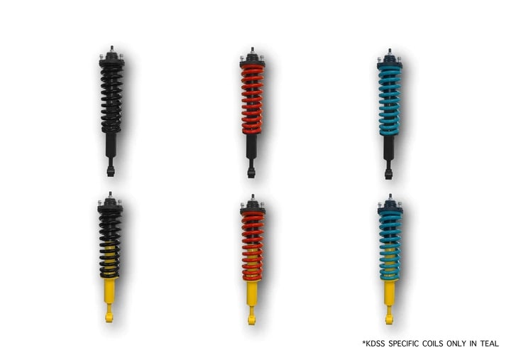 Dobinsons Front GS Struts for FJ Cruiser, Tacoma, 4Runner and GX470 (Pair) (GS59-221)