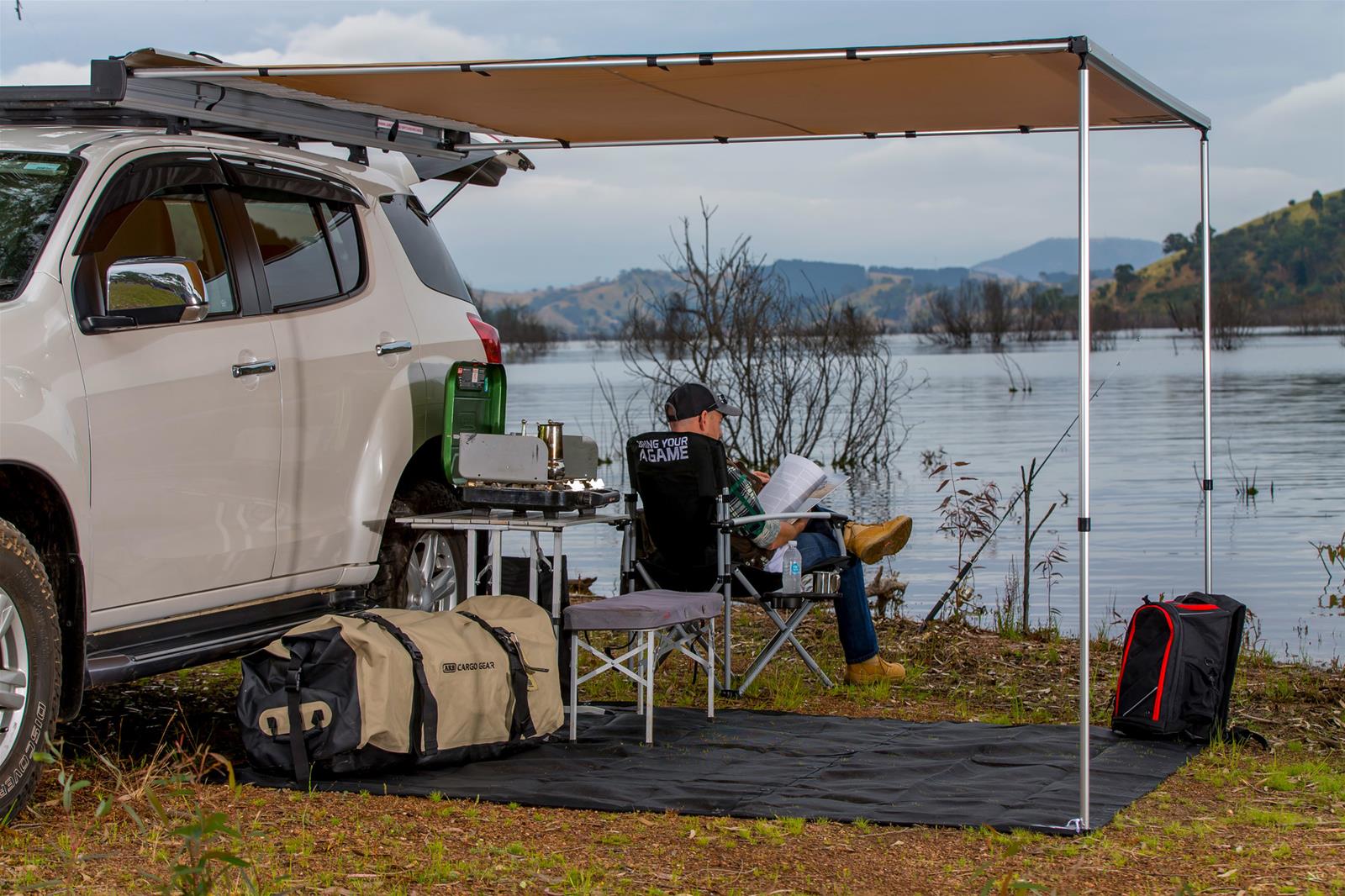 ARB Touring Aluminum Awning With Light