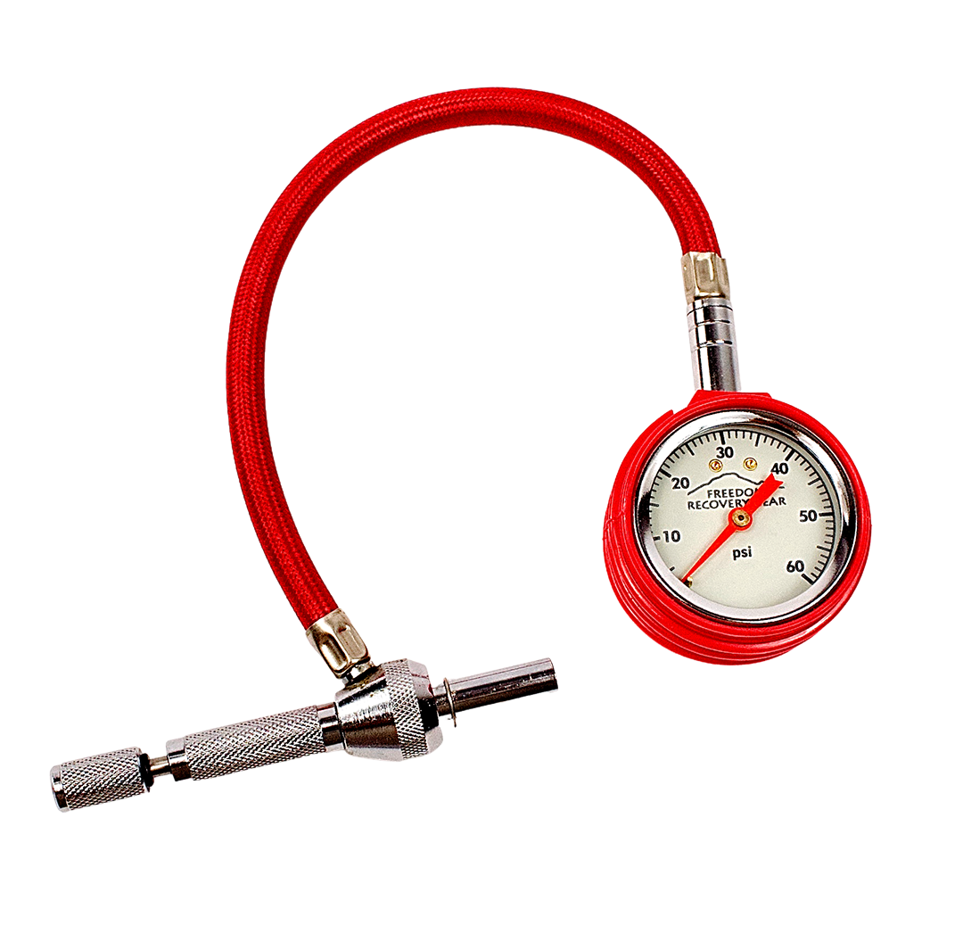 Freedom Recovery Gear Self-Contained EZ-Rapid Tire Deflation Tool with Gauge