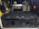 Dobinsons Dual Roller Rear Drawer System for GX460/470, 4Runner & Prado 120/150 with Fridge Slide (RD80-1001)