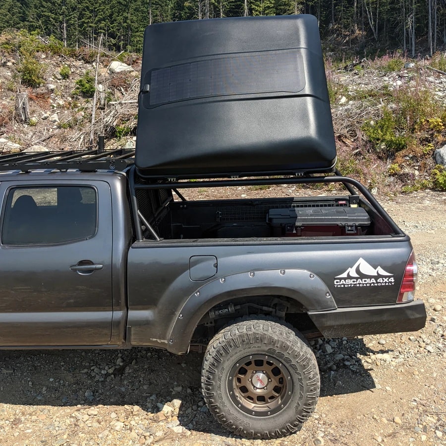 Cascadia 4x4 iKamper Skycamp Mini 2.0 VSS System - 70 Watt RTT Solar Panel