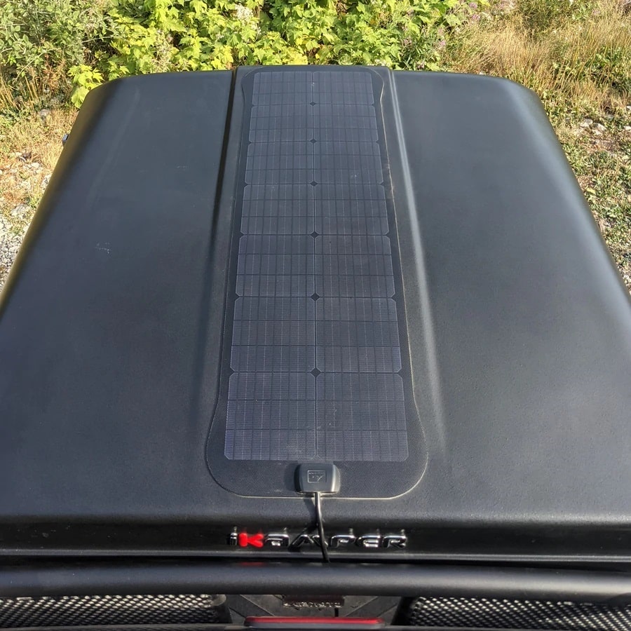 Cascadia 4x4 iKamper Skycamp Mini 2.0 VSS System - 70 Watt RTT Solar Panel