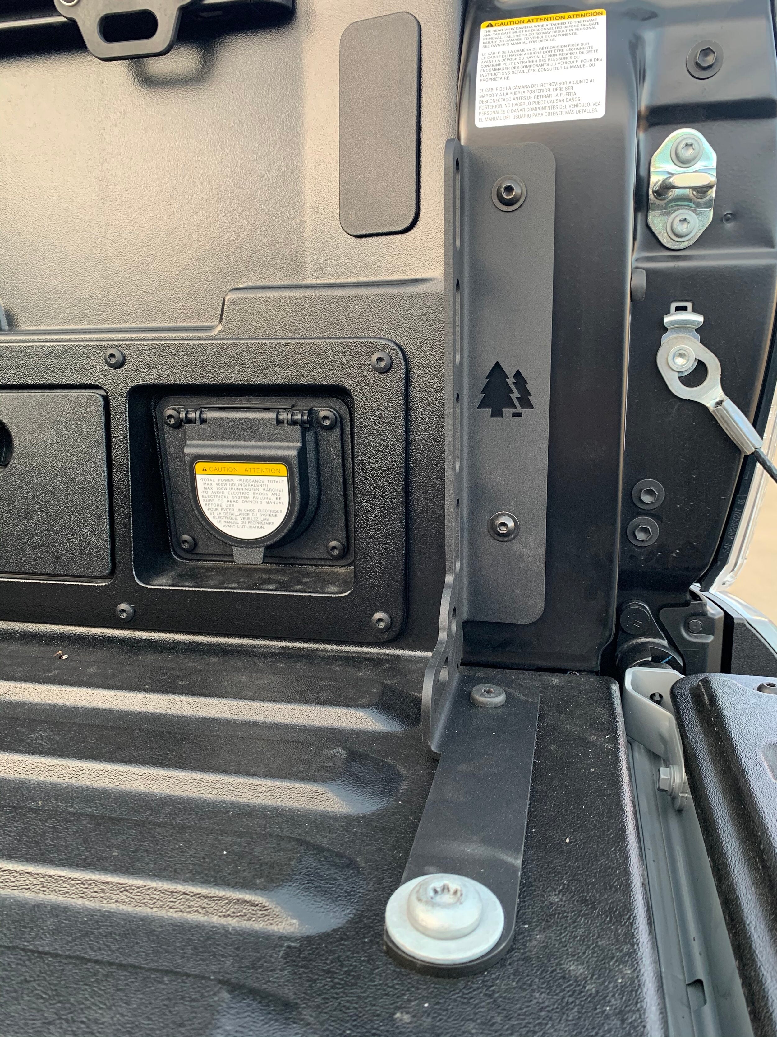 Greenlane Offroad Stainless Steel Bed Stiffener Bracket Set - 2005-2023 Tacoma