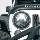 STEDI Carbon Black 7" LED Headlight