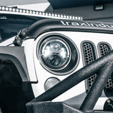 STEDI Carbon Black 7" LED Headlight