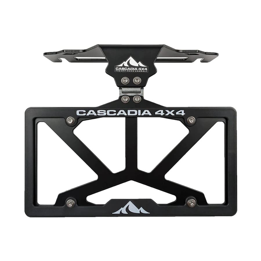 Cascadia 4x4 Flipster V3 - Winch License Plate Mounting System