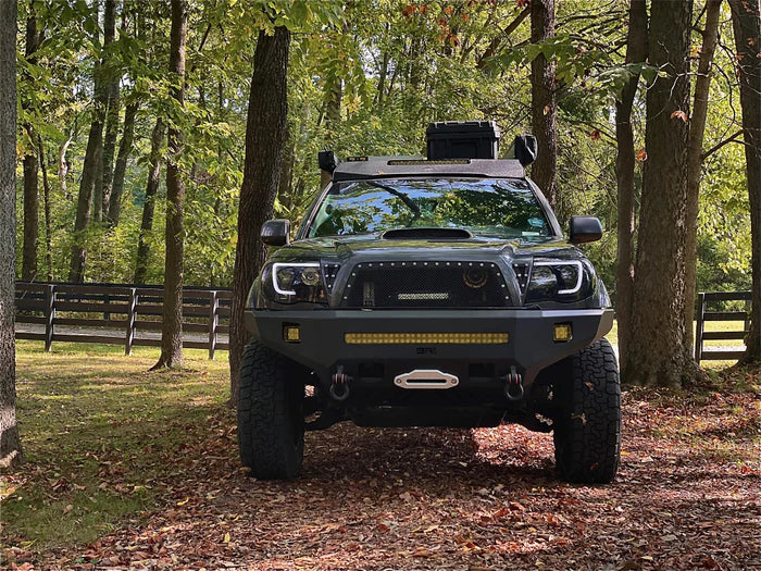 Body Armor 4x4 Pro Series Front Winch Bumper for 2005-2015 Tacoma