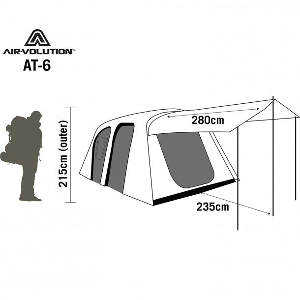 Darche Air-Volution AT-6 Ground Tent