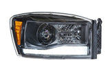 Morimoto XB Hybrid LED Headlights - 2006-2008 RAM
