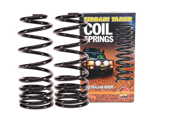 Terrain Tamer Rear Coil Springs 40mm 100-250KG with & w/o KDSS - 2003 ...