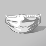 STEDI Type-X Smiley Mask Sticker