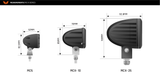 STEDI MCX25 Motorcycle LED Driving Light - Spot