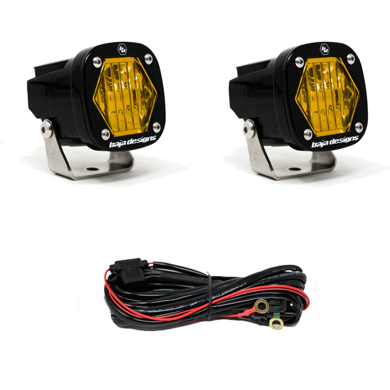 Baja Designs S1 Black LED Auxiliary Light Pod (Pair)